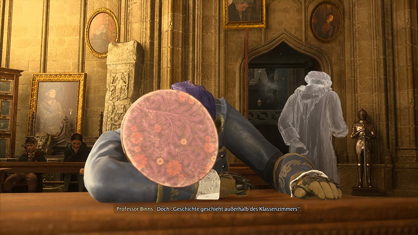 Hogwarts Legacy History of Magic Class uitgelegd Grimbald Weft en